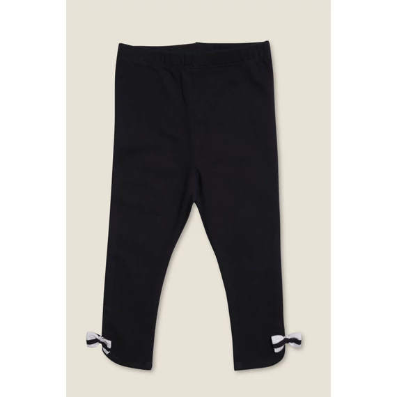 Sötétkék masnis leggings_Kék