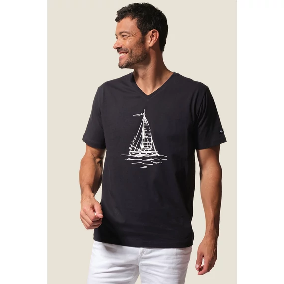 Marine férfi póló vitorlással S