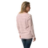 Kép 4/5 - Ekrü-rózsaszín csíkos hosszú ujjú_XL