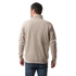 Kép 3/5 - Világosbarna cipzáras pulóver_XL
